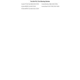 Honda Oil Change Kit Pro-Honda GN4 10W-30 For Honda GROM 125 2022-2024