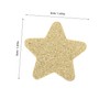 SAFIGLE 12pcs Star Shape Nail File Festive Glitter Files for