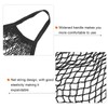 MECCANIXITY Cotton Mesh Bag, 15x13.8" Reusable Washable Mesh Net String