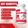 Fleamart Astaxanthin Supplements 12mg with Vitamin E & C High