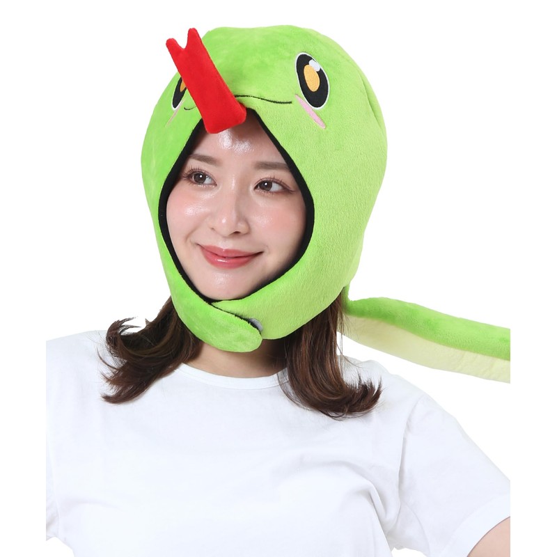 [SAZAC] Kigurumi Deluxe Cap Hat Animal 2025 Zodiac Snake
