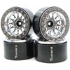 TxxRcss Rc 1.9 Inch Beadlock Wheel Negative Offset 8mm Aluminum