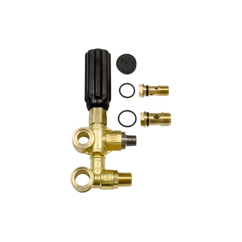 AR ANNOVI REVERBERI AR20992 Pressure Washer Unloader, Brass