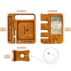 Wooden Phone Docking Station - Nightstand Organizer for Men -
