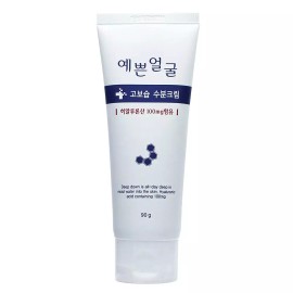 웰빙헬스 히알루론산 예쁜얼굴 고보습 수분크림 90ml Wellbeing Health Hyaluronic Acid Beautiful Face High Moisture Cream 90ml [Pretty Face High Moisture Cream 90ml]