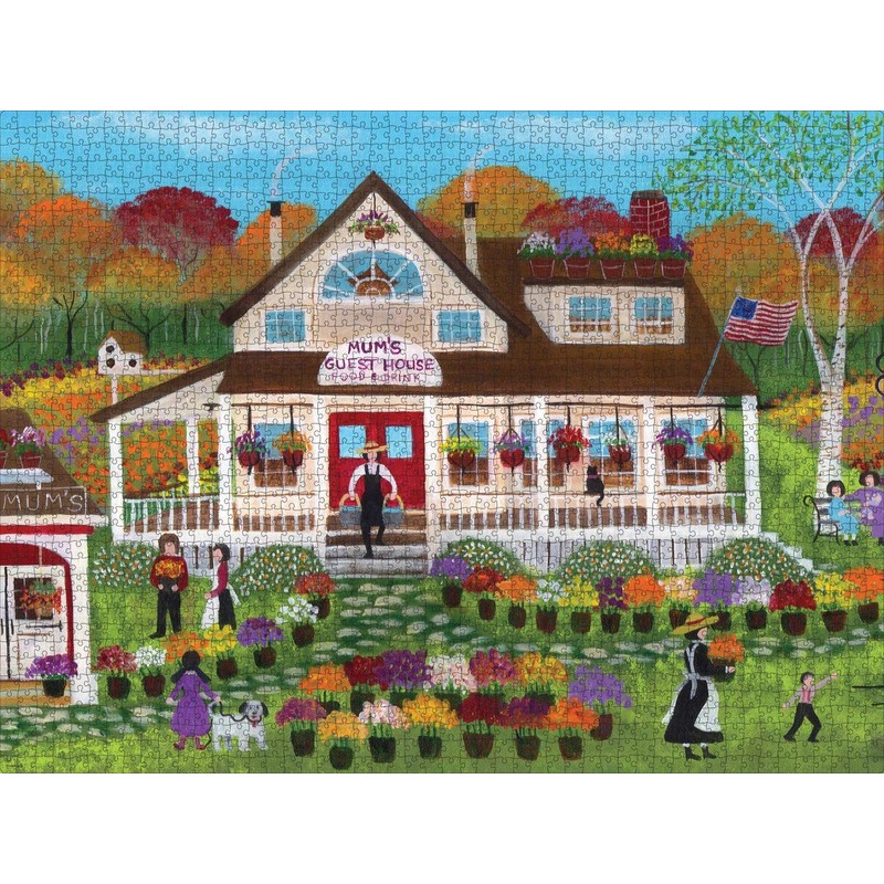 Mum's Guest House by Cheryl Bartley 1000 Piece Puzzle