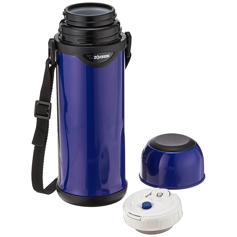 Zojirushi SJ-TG10-AA Stainless Steel Water Bottle, 33.8 fl oz (1.0