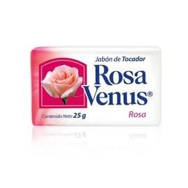 La Corona Rosa Venus Bath Soap Rose Scent, 5 Pieces, Pink / 라코로나 로사비너스 목욕비누 장미향, 5개, 핑크