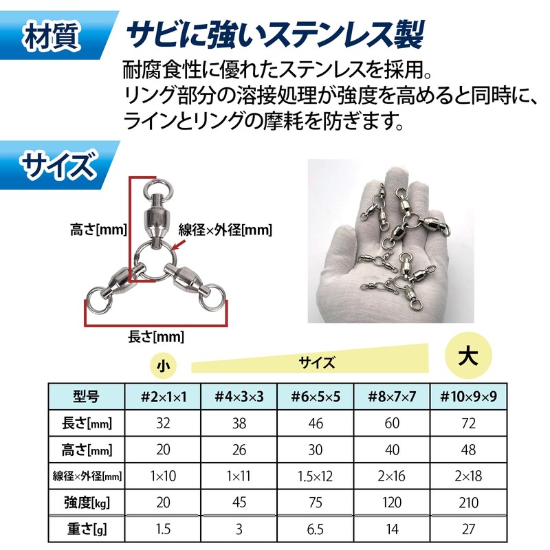 GlowBit Fishing Snap Azing Sarkan Swivel, Swimming, Rigging, Ocean Octopus,