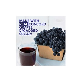 100% Concord Grape Juice, 10oz, (24 pack), by Litezout