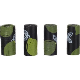 Flamingo Basic Scenta Waste Bag with Lemon Scent 4 x 15 Pieces