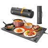 DoubleCare Silicone Heating Mat for Food, Electric Heating Tray Roll