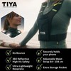 TIYA Women's Running Vest + Boobuddy Breast Support Band -