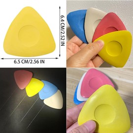 AIOUNIYA Tailors Chalk Fabric Chalk Tailors Sewing Chalk Dressmakers Chalk Tailor's chalk 4 pieces of 4 Colours for Tailoring, Sewing, Quilting, Handicrafts