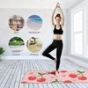 Wassud Yoga Mat Cherry Foldable Exercise Mat Non Slip Workout