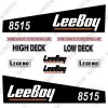 Aftermarket Fits LeeBoy 8515 Decal Kit Asphalt Paver Equipment Decals
