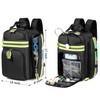 Gatycallaty First Aid Backpack - Medical Evacuation Bag - Red