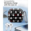 Case Compatible with AirPod 4th Generation 2024,Shockproof Protective Case Cover