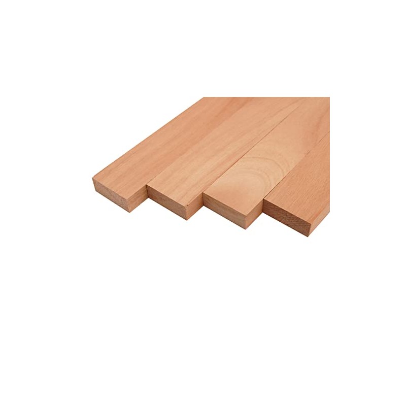 Barrington Hardwoods Okoume Lumber Boards - 3/4" x 2" (4