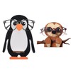 Handmade Animal Glasses Holder Stand Penguin and Sloth Eyeglass Stands,