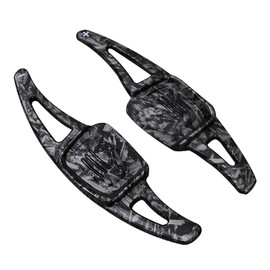 ontto ABS Plastic Car Steering Wheel Shift Paddle Shifter Extension fit for VW Golf 8 MK8 R GTI R Line 2020 2021 Passat CC Tiguan Atlas Touareg 2018 2019 Accessories Gear Shift Paddle Chaotic Black