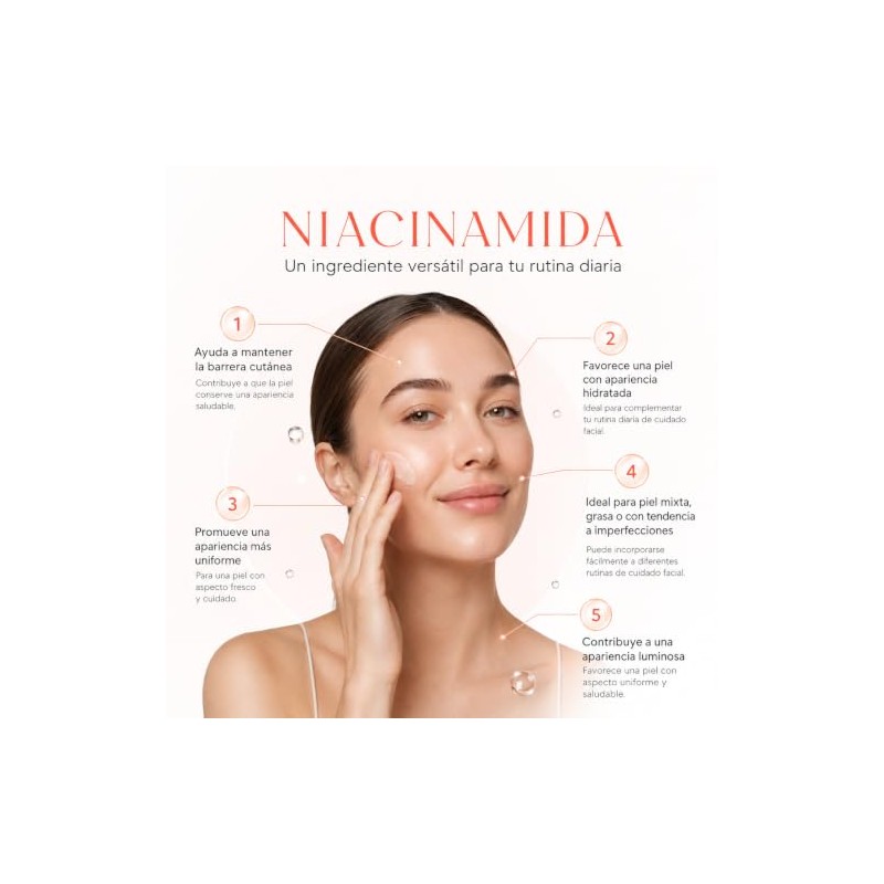 AKAM Suero Facial con Niacinamida 10% y Ácido Tranexámico 4%