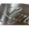 Diamond Etched Products Custom SILVER Metallic Car Tag Diamond Etched