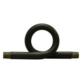 Winters SSP Series Schedule 40 Welded Steel Syphon, 1/4" NPT Male