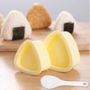 DIMVKA Onigiri Mold, 2 Pack Rice Ball Mold, Triangle Sushi