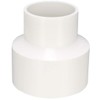 TOP-VIGOR 1Pcs PVC DWV Reducing Coupling, 75mm x 50mm Socket