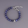 COAI Men's Gemstone Bracelet, Sodalite, Sodalite