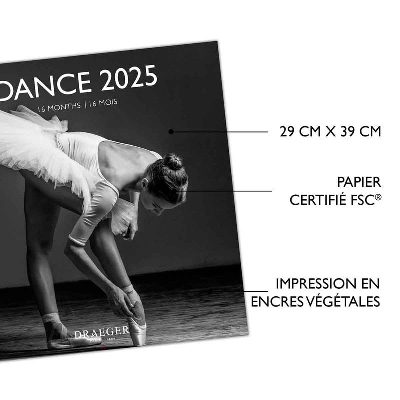 Large Wall Calendar 29 x 29 cm 2025 - September