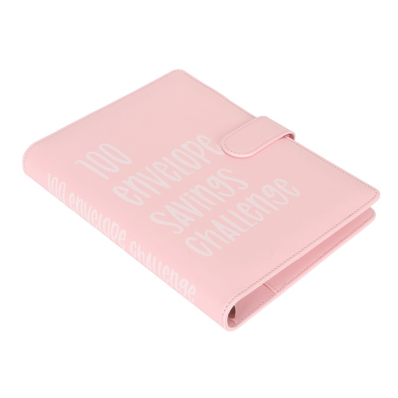 100 Envelopes Challenge Binder Waterproof A5 Money Saving Budget Binder
