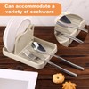 Spoon Rest Holder, Pot Lid Stand Ladle Holder Spoon Rack