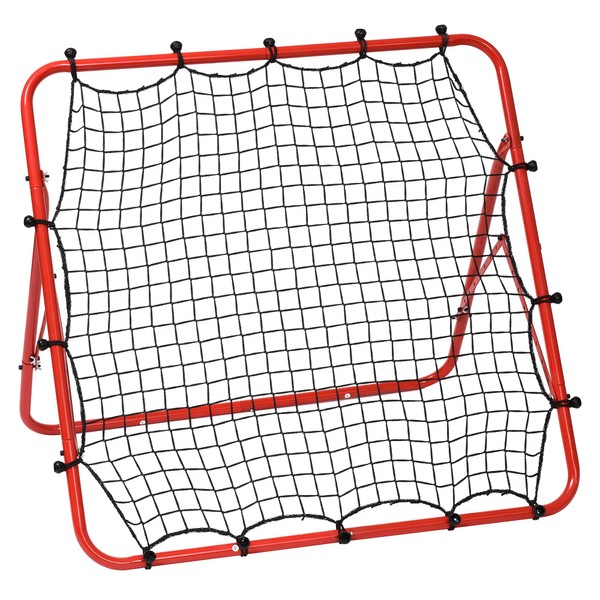 Portable Backyard Soccer Ball Rebounder, Perfect for Soccer Practice and Training, All Ages and Skill Levels, by RinkMaster