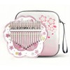 Kalimba Thumb Piano 21 Tones with Protective Case Complete Set,