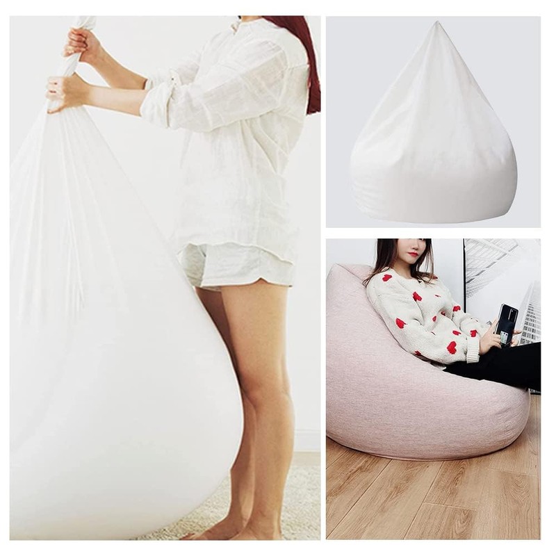 HHONGDU Bean Bag Cover Comfortable Bean Bag Inner Liner Bean