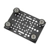 Gantry Plate Aluminum High Strength Gantry Board Black Anodized 3D