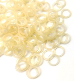 Orthodontic Elastics Bands, 2 Packs Dental Elastic Latex Rubber Bands, Elastics Braces Teeth Accessory for Braces Great Dentist, Dreadlocks, Braids, Braces Teeth Gap (Fox 1/4") A7YKXPQ