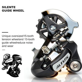 VERKSTAD Bike Rear Derailleur Altus RD-M310 7/8 Speed Direct Mount