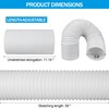 Stretchable Exhaust Hose 5.9 Inch for Portable AC