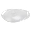 Transparent Steaming Pan Cover PCTG Heat Resistant Steaming Pan Cover