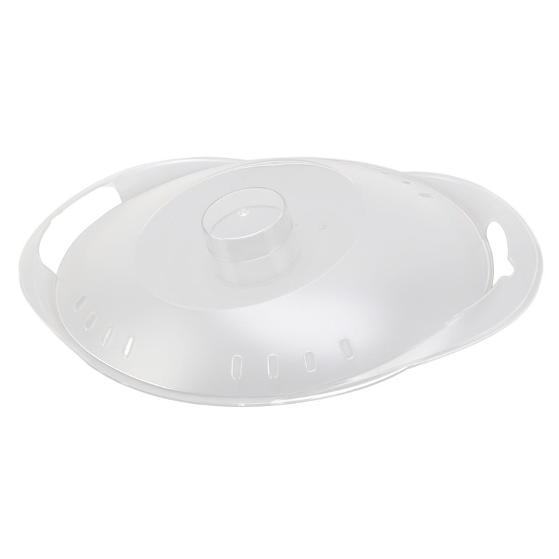 Transparent Steaming Pan Cover PCTG Heat Resistant Steaming Pan Cover