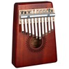 Sela Kalimba 10 - Red, Thumb Piano with 10 Tongues