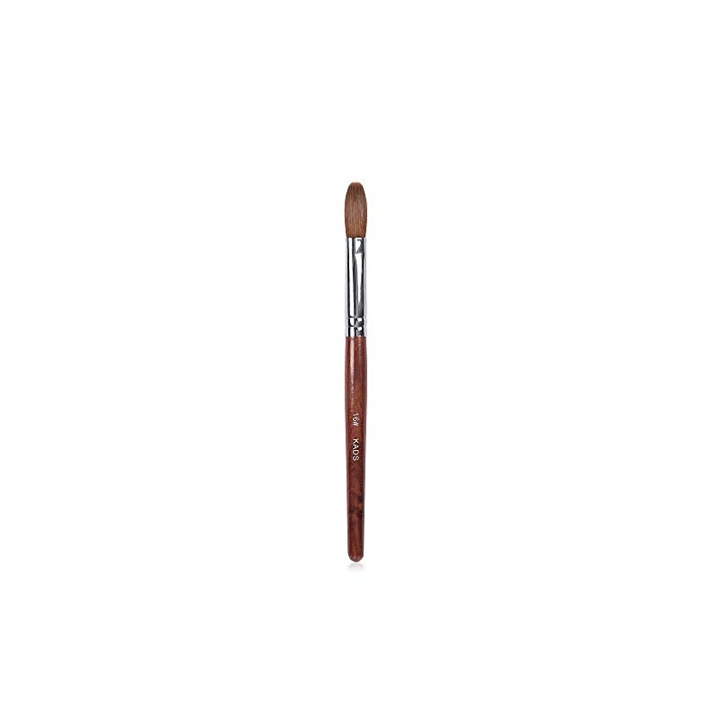 KADS Acrylic Nail Brush, 16# Wood Handle, Scalp Nail Brush,