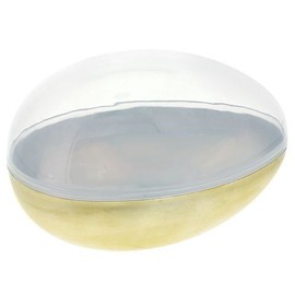 Jumbo Metallic Fillable Plastic Egg