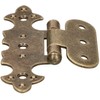 KOTARBAU® Set of 4 Decorative Hinges for Cupboard Asymmetrical Retro