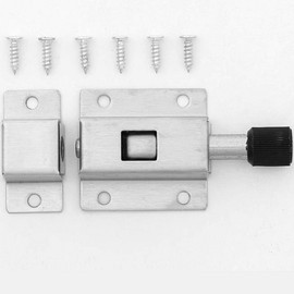 One-Touch Simple Stainless Steel Door Latch Locking Device Ver.1 (41mm)