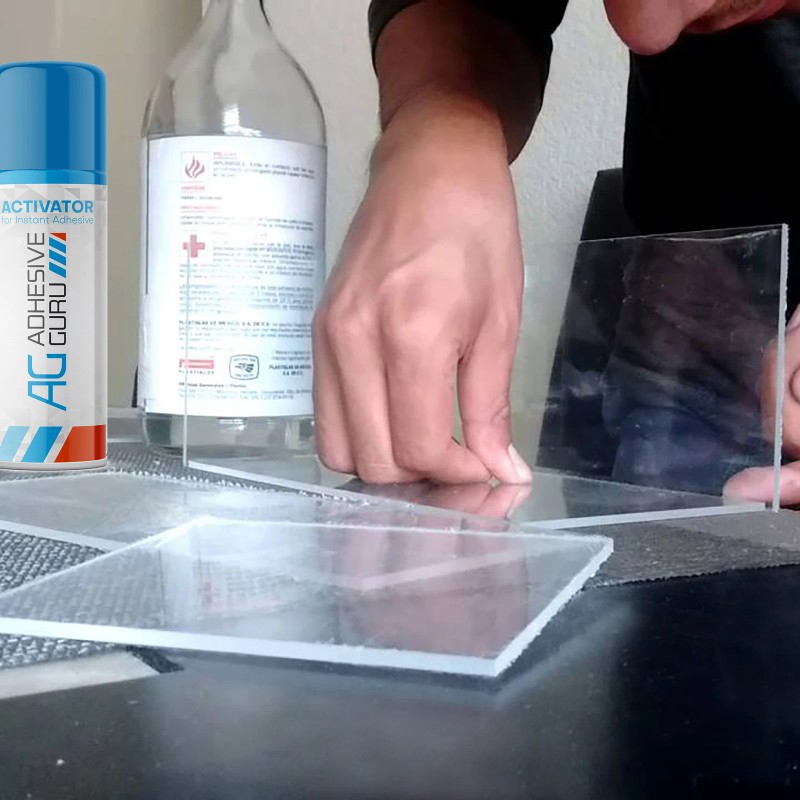 Adhesive Guru Accelerator Spray (3.38 fl oz) Aerosol Activator for