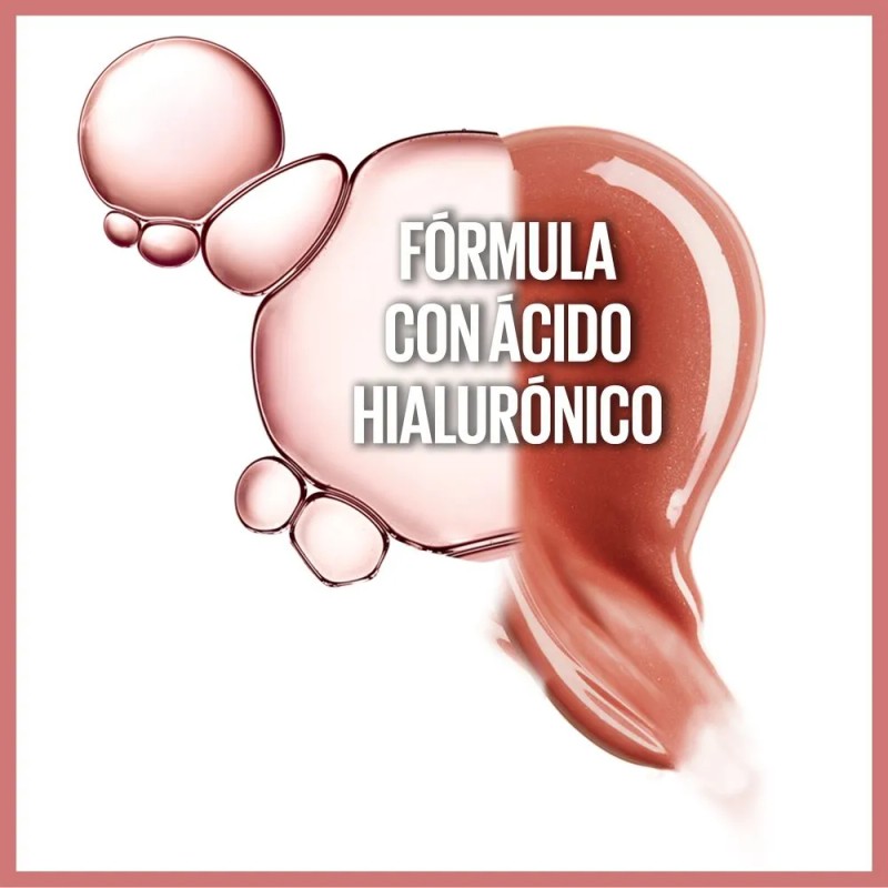 Maybelline Lifter Gloss Brillo acido hialuronico tono 004 Silk 5.4mL